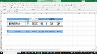 excel cedvel qurmaq 2 [upl. by Robbie]