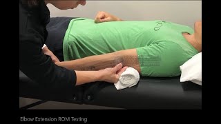 Range of Motion Measurement Cervical Extension [upl. by Radnaskela765]