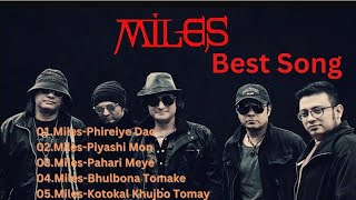 Best Of Miles Bangla Song Official Audio [upl. by Soigroeg]