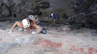 Sasha DiGiulian Repeats Massive Bellavista with Edu Marin  EpicTV Climbing Daily Ep 107 [upl. by Iggie825]