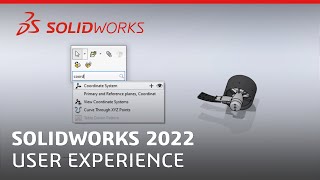 SOLIDWORKS 2022  User Experience [upl. by Lyrehs]