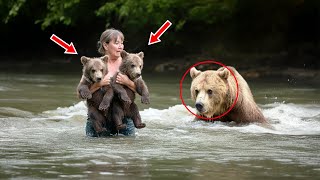 The Bear Desperately Fought to Save Her Cubs—But You Wont Believe Who Stepped In [upl. by Renny]