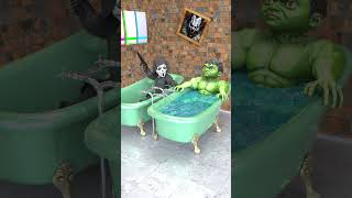 Hulk vs Scream｜ Scream want to relax gta [upl. by Qahsi]