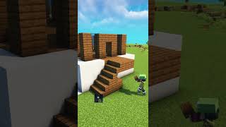 Minecraft Giant Modern House🏠 shorts [upl. by Raddie]