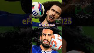 FC 25 vs eFootball 2025  Graphical Details Player Animation  Comparison fc25 efootball [upl. by Ycaj]