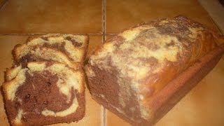 Comment faire un gâteau au yaourt marbré  RECETTE MARBRE [upl. by Congdon]