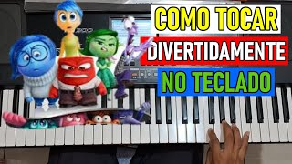 COMO TOCAR DIVERTIDAMENTE NO TECLADO NÍVEL FÁCIL TRILHA SONORA PIANO TUTORIAL [upl. by Aneerehs]