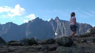 FJORDS NORWAY  Hiking to Litlefjellet in Romsdal [upl. by Nilesoj]