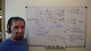 252vid46 allylic bromination NBS [upl. by Edge]