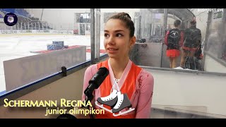 Schermann Regina Interjú a Junior Olimpikonnal 2020 02 09 [upl. by Eiramave]