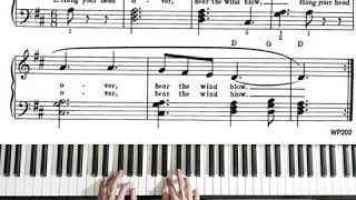 Bastien piano basic Level 2 Down in the Valley [upl. by Etnoval]