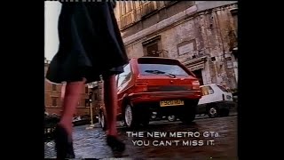 1989 Advertisement Break  LWT ITV During quotThe Gooniesquot EOP2  Featuring Metro GTa Advert [upl. by Littman420]