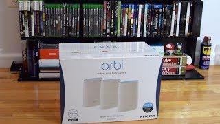 Unboxing Netgear Orbi WiFi System RBK53 AC3000 [upl. by Dj]