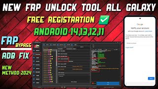 💥Finally Samsun New Frp Tool Free Registration 💥Adb Error Fix All Frp Unlock Done✅ Android 121313 [upl. by Eiramanin846]