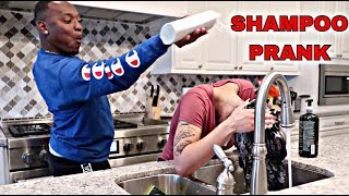 SHAMPOO PRANK ON WIFE  THE PRINCE FAMILY [upl. by Hairacaz]