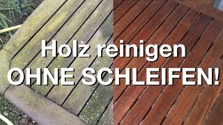 Wie neu Gartenmöbel OHNE SCHLEIFEN aufbereiten [upl. by Amrac]