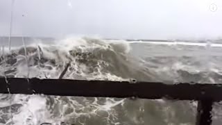 Big Wave Breaks Through Window 1st person view [upl. by Market822]