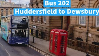 Our bus broke down  Bus 202 Huddersfield to Dewsbury  March 2024 [upl. by Nolla86]