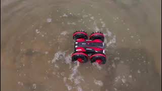 RC Amphibious Rollover Stunt Car 24 4WD G03060R  TigerSniff [upl. by Twyla]