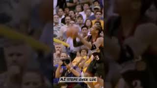 Allen Iverson stepover Tyronn Lue 2001  NBA Finals [upl. by Zeuqirdor]