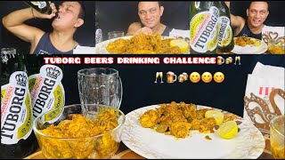 BEER MUKBANG 🍺 WITH CHICKEN MEAT amp CHICKEN GIZZARD  CHICKENBEER  LOVE ❤️ BEER DRINKING CHALLENGE [upl. by Colley998]