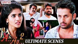 quotA Aa 2quot Movie Ultimate Scenes  Nithiin  Megha Akash  Ashu Reddy  Aditya Movies [upl. by Annaiel]