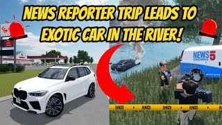 Greenville Wisc Roblox l News Reporter Trip ERLC ACCIDENT Roleplay [upl. by Naejeillib17]