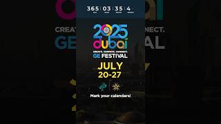 The journey to the GE Festival 2025 in Dubai starts now [upl. by Aerdnaek]