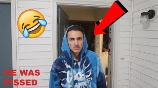 YOUR HOUSE GOT ROBBED PRANK ON MIKEY MANFS HE FREAKED OUT [upl. by Aninad]