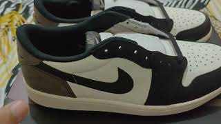 Jordan 1 OG Low quotMochaquot unboxing jordan [upl. by Adiesirb]