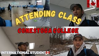 A DAY IN MY COLLEGE IN CANADA 🇨🇦 CONESTOGA COLLEGE CLASSROOM DOON CAMPUS🇨🇦 COLLEGE TOUR [upl. by Oicnedif]