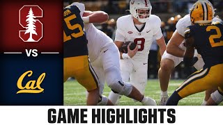 Stanford vs Cal Game Highlights  2024 ACC Football [upl. by Assenar]