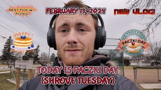 🥞 VLOG Today is Paczki Day Shrove Tuesday Feb 13 2024 [upl. by Adrianna]