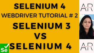 Selenium 4 WebDriver Tutorial2Difference between Selenium 3 and Selenium 4 WebDriver Architecture [upl. by Nivlen421]