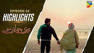 Teri Chhaon Mein  Episode 04  Highlights  Danish Taimoor amp Laiba Khurram   HUM TV [upl. by Uyr]