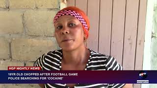 19YR OLD CHOPPED AFTER FOOTBALL GAME POLICE SEARCHING FOR ‘COCAINE’ [upl. by Wernick]