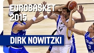 Dirk Nowitzki 15 points 7 rebounds Comeback v Iceland  EuroBasket 2015 [upl. by Partan]