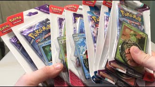 Opening a Bunch of Single Pack Promo Blisters [upl. by Anirres]