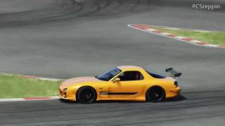 Assetto Corsa Mazda RX7 Tuned Drift Setup  wLogitech G920 [upl. by Scurlock]