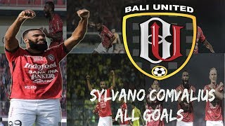 Sylvano Comvalius ● All 37 Goals ● Bali United FC ● Liga 1 2017 [upl. by Kyte]