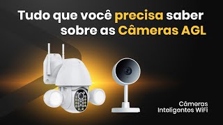 Câmeras WIFi AGL compatível com Tuya Smartlife e AGL Home [upl. by Adnawt]