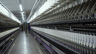 Industria textil Te mostramos los procesos en una hilandería Del vellón de lana al hiladoParte 1 [upl. by Yregram246]