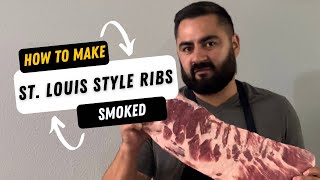 Insane Smoked St Louis Ribs FallOffTheBone Perfection 🔥🍖 ”food bbq ribs [upl. by Ajim]