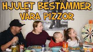 HJULET BESTÄMMER  PIZZA CHALLENGE [upl. by Danczyk]