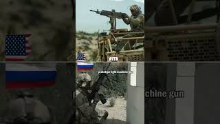 Two legendary modern machine guns  US XM250 vs Russian RPL20 [upl. by Opaline]