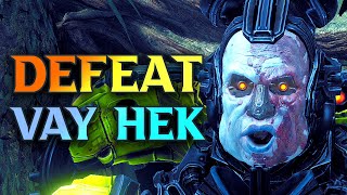 how to Defeat VAY HEK at ORO on EARTH  Warframe Beginners Guide [upl. by Atiuqan]