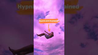 Hypnic jerk explained  trending shorts viralshort quicktips youtube facts sleep meditation [upl. by Adabel570]