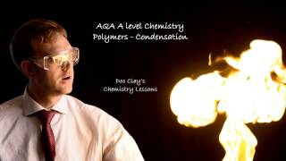 AQA Alevel Chemistry Condensation Polymers [upl. by Yatnohs226]