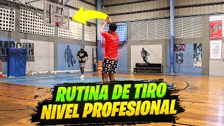 RUTINA DE TIRO NIVEL PROFESIONAL  CABRERAS BASKETBALL [upl. by Gibson657]