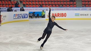 IDF19 Ladies FS Runthrough  Alena Kostornaia Алёна Косторная twilight [upl. by Dammahum608]